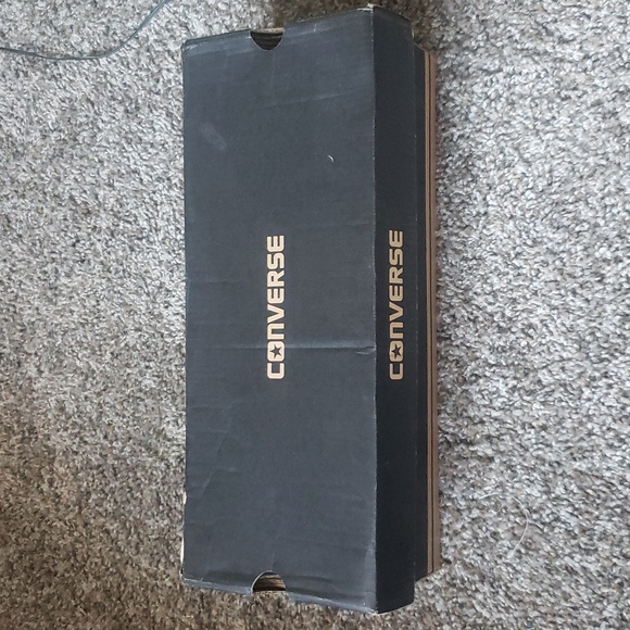 Mens 11.5 Coverse All Star in Buff & Herbal/White knit material - Picture 7 of 8